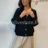Gilet Élya femme maille douce col V Alive Store