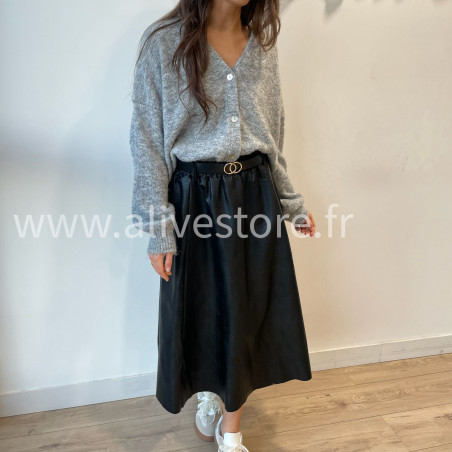 Jupe Mila simili femme avec ceinture Alive Store