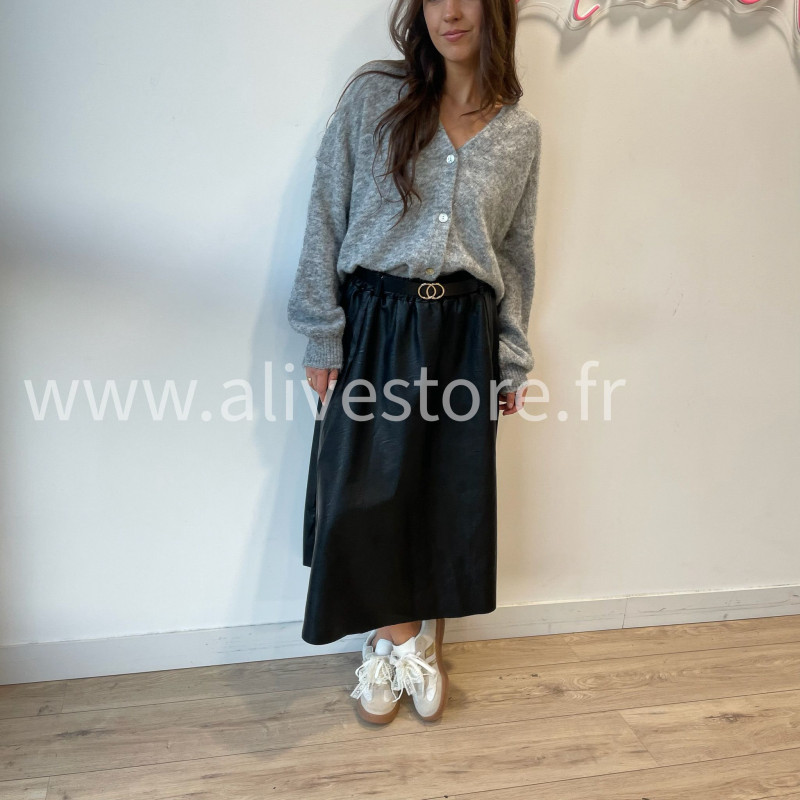Jupe Mila simili femme avec ceinture Alive Store