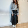 Jupe Mila simili femme avec ceinture Alive Store