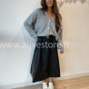 Jupe Mila simili femme avec ceinture Alive Store