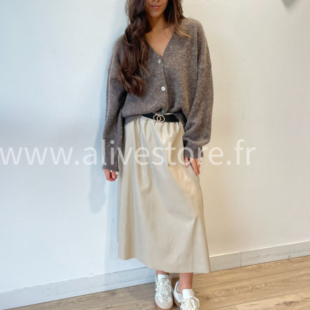 Jupe Mila simili femme avec ceinture Alive Store