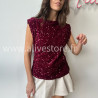 Haut à sequins Giulia femme – Alive Store