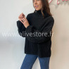 Pull Tracy torsadé femme col roulé – Alive Store