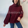 Pull Lia col roulé laine femme – Alive Store