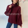 Pull Lia col roulé laine femme – Alive Store