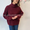 Pull Lia col roulé laine femme – Alive Store