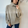 Pull Lia col roulé laine femme – Alive Store