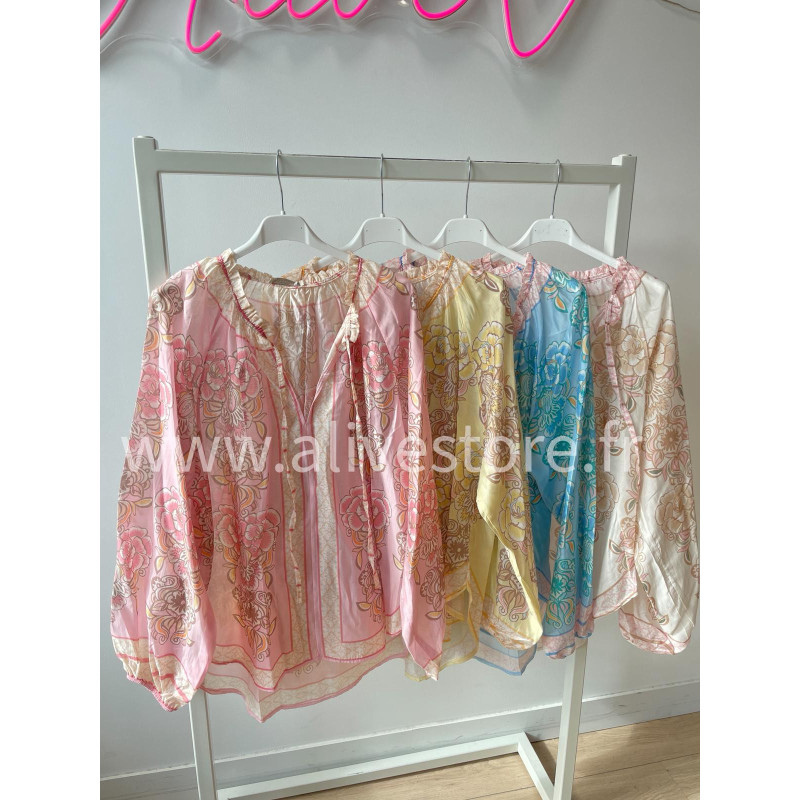 BLOUSE FLORA