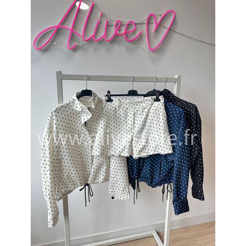 ENSEMBLE A POIS CAMILLE