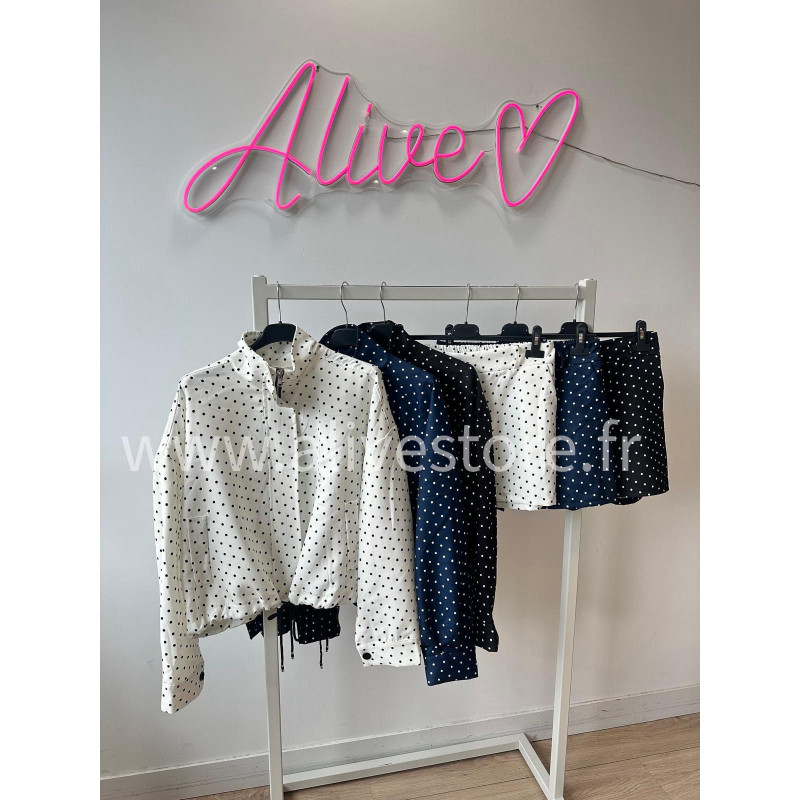 ENSEMBLE A POIS CAMILLE