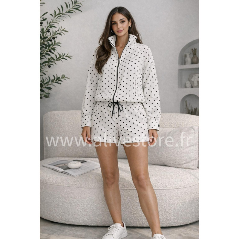 ENSEMBLE A POIS CAMILLE