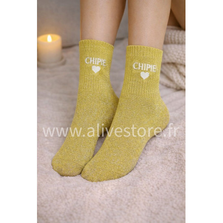 CHAUSSETTES PAILLETÉES CHIPIE