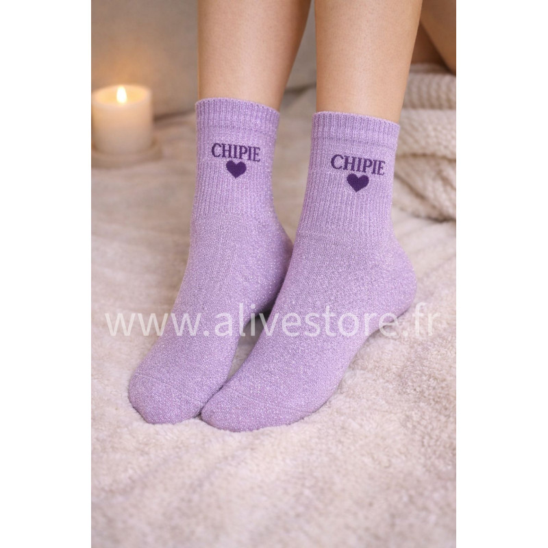 CHAUSSETTES PAILLETÉES CHIPIE