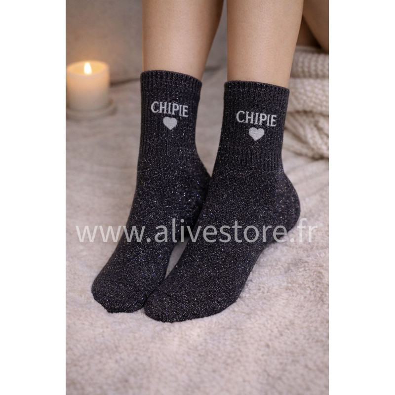 CHAUSSETTES PAILLETÉES CHIPIE