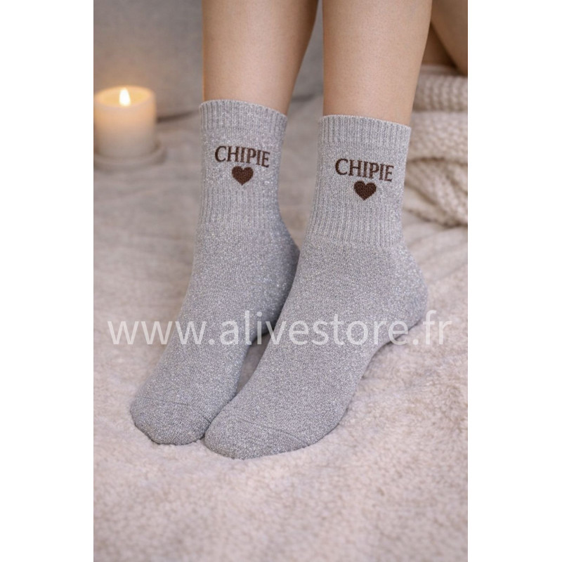 CHAUSSETTES PAILLETÉES CHIPIE