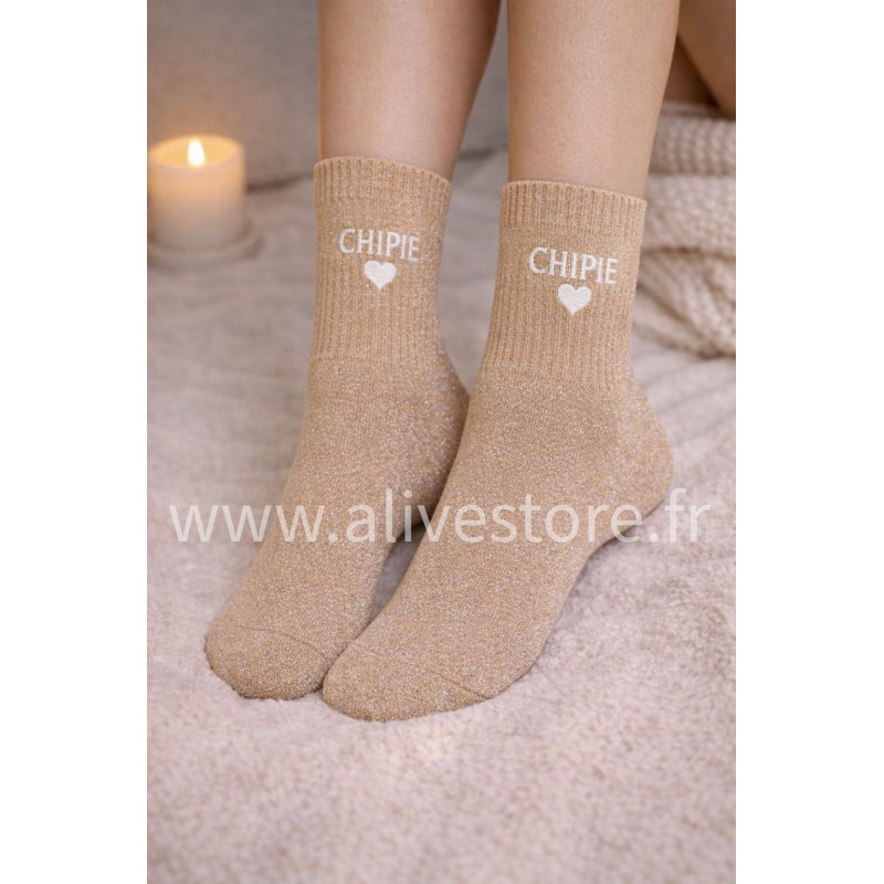 CHAUSSETTES PAILLETÉES CHIPIE
