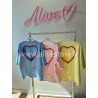 T-SHIRT LÉA CŒUR DOS