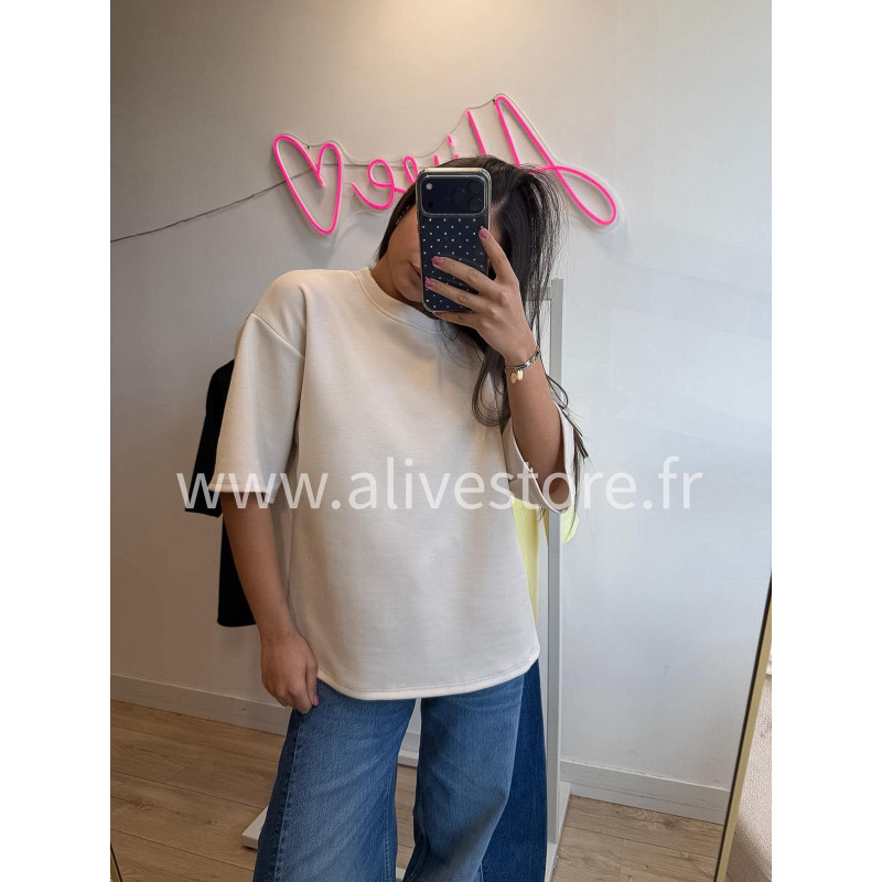 T-SHIRT LÉA CŒUR DOS