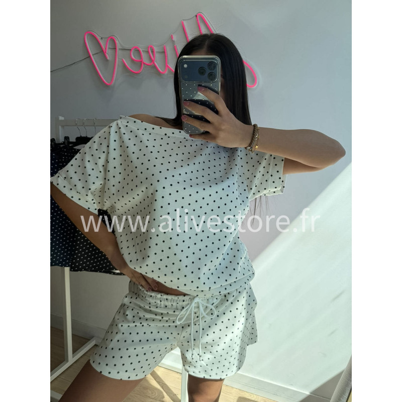 ENSEMBLE BELLA À POIS