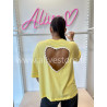 T-SHIRT DOS CŒUR LINA